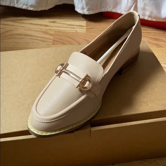 ASOS Shoes - UK6 US8/9 ASOS loafers NUDE